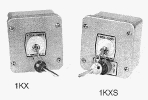 NEMA 4 surface mount key switches